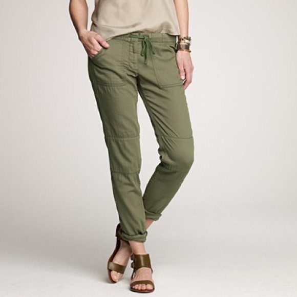 J. Crew Pants - J. Crew Army Green Utility Pants Sz 2